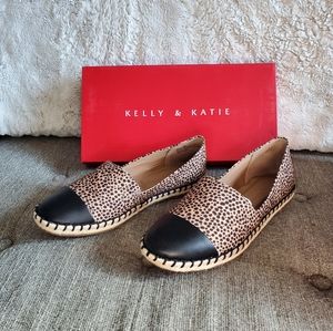 Leopard Print Slip-on Espadrille